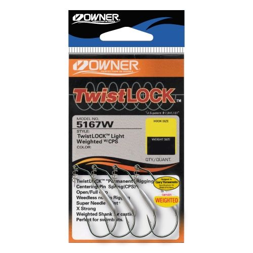 Owner Twistlock Light Weighted Hook